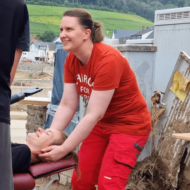 Einsatz der Chiros For Heroes in Mayschoß, Foto 19
