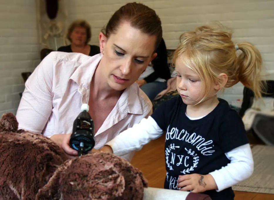 Chiropraktik für Teddybären in Moers